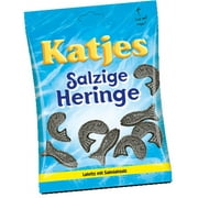 Salzige Heringe, Salted Black Licorice (Katjes) 200g