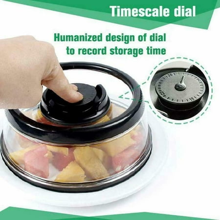 

Vacuum Food Sealer Cover Freshness‑Keeping Film Food Sealer Lid for Household Kitchen Fruits Vegetables Food
