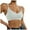 Grey, variant on Fsqjgq Sports Bras for Women Underwear Racerback Bras T-Back Push up Bras Invisible Bras for Women Seamless Girls' Bra Sexy Beautiful Back Gathers Comfortable Ladies Underwear Without Rims Seamless S