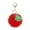 2#Multicolor, variant on Hxlamzoo Festive Christmas Fuzzy Pom Keychain Accessories for Car, Handbag, Backpack – Cute Multicolor Polyester Gift