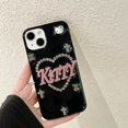 thumbnail image 1 of Sanrio-fundas de teléfono 3D con diamantes de imitación de cereza para iPhone 14, 13, 12, 11 Pro Max, Mini, XR, XS MAX, 8, X, 7, SE, 2020 Fivean unisex, 1 of 2