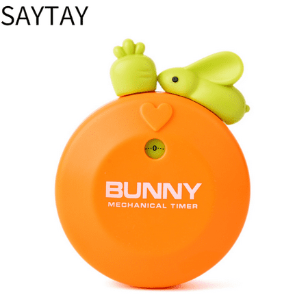 

SAYTAY Cartoon Animal Machinery Timers 60 Minutes Mechanical Kitchen Cooking Timer Clock Loud Alarm Counters Manual Timer Kitchen Gadgets with Magnet