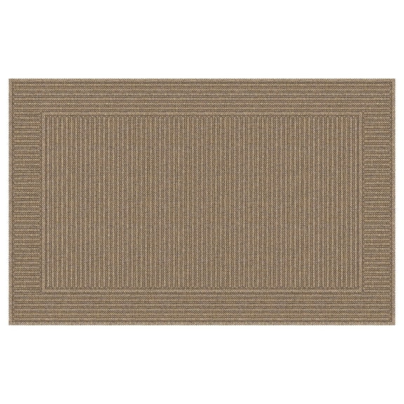 Apache Mills Manhattan Entrance Mat, Indoor/Outdoor, 30" X 47", Brown