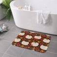 thumbnail image 7 of Non Slip Door Mat, Autumn White Pumpkin Fast Drying Bath Tub Mats, Absorbent Bathroom Rugs Entrance Welcome Mat, Bath MatS for Tub, Floor, Home, Kitchen, Hotel,16x24in, 7 of 7