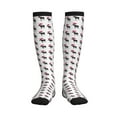 thumbnail image 3 of Compression Socks for Women and Men - Elk Moose cartoon cute Compression Socks Circulation for Workout, 3 of 8