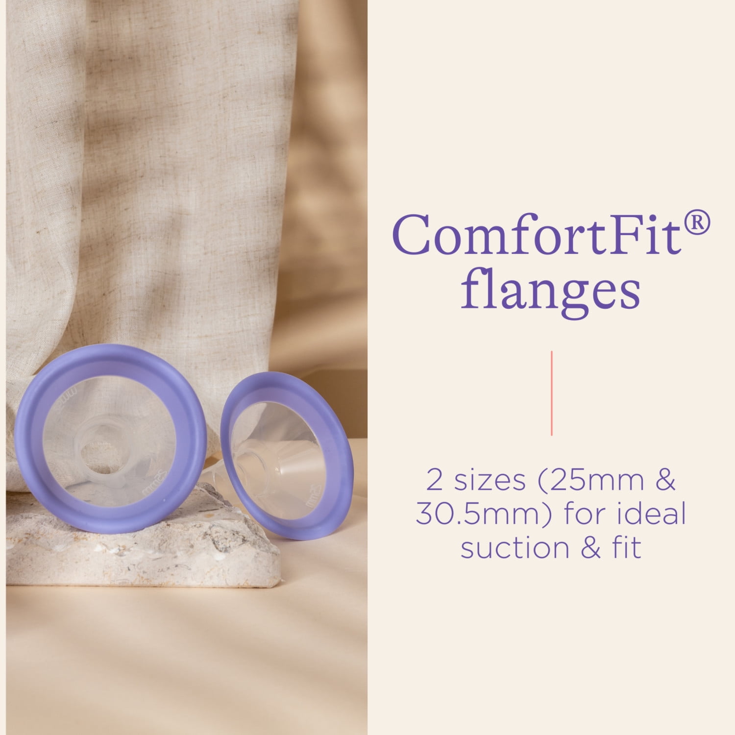 Lansinoh Manual Breast Pump for Breastfeeding, Portable Hand Pump with Bottle Nipple