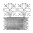thumbnail image 3 of 20 piezas rejillas de ventilador de refrigeración protectores de dedos de Metal, fácil de instalar duradero, Protector de rejilla de protección de 15cm, 3 of 8