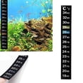 thumbnail image 2 of Digital Temperature Sticker,18C-34C,Adhesive Thermometer Strip Aquarium Thermometer Sticker,Temperature Thermometer Strips in Degree Fahrenheit and Celsius Display for Fish Tank and Aquarium, 2 of 9