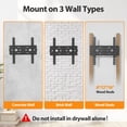 thumbnail image 4 of MountLiving Fixed TV Wall Mount for 26-65"TVs,Max VESA 400x400mm,99lbs,Fits 16” Studs, 4 of 8