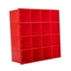 thumbnail image 3 of Organizador de toallas para lavado de autos, resistente al desgaste, para montaje en pared, caja de almacenamiento fácil de usar. Rojo, 3 of 8
