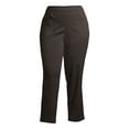 thumbnail image 5 of Just My Size Women’s Plus Size Pull-On Stretch Woven Pants, Also in Petite, 5 of 7