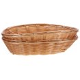 thumbnail image 4 of 2pcs Woven Baskets Fruits Bread Storage Baskets Portable Snack Toys Organizer Rustic Baskets, 4 of 9