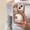 Brown, variant on Cartoon Cloud Plush Case with Bow, Anti-Scratch Shockproof Phone Cover for iPhone 14/15/16/17 Plus Pro Pro Max