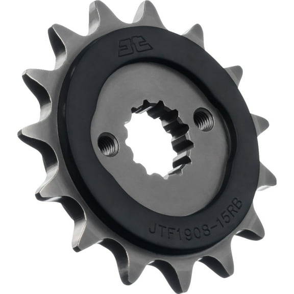 JT Rubber Cushioned Front Countershaft Sprocket 520 15 Tooth (JTF1908.15RB)
