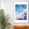 thumbnail image 2 of IDEA4WALL Framed Canvas Wall Art for Living Room, Bedroom Whale Canvas Prints for Modern Home Decoration Ready to Hang, 2 of 4