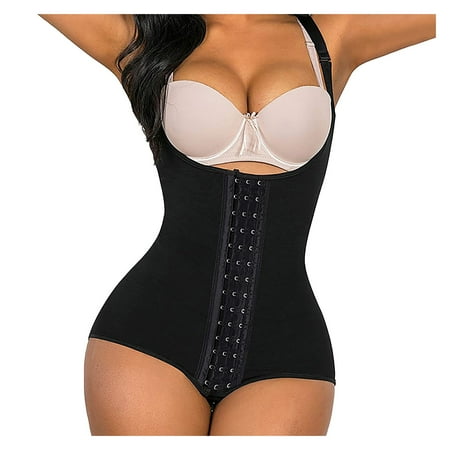 

vbnergoie Lingerie Women s Seamless Firm Control Shapewear Bodysuit Body Shaper