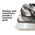 thumbnail image 2 of Molinillo de café OXO Brew Manual Burr de acero inoxidable, 2 of 6