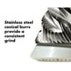 thumbnail image 2 of Molinillo de café OXO Brew Manual Burr de acero inoxidable, 2 of 6