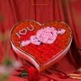thumbnail image 4 of Fiudx Jabón de Rosas, Caja de Regalo Romántica, Diseño de Pétalos de Rosa, Jabón Corporal con Aroma Floral, Decoración Elegante para San Valentín, Día de La Madre, Aniversario, Juego de 39 X 36 X 4,5, 4 of 6