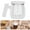 White, variant on Self Stirring Cup, Self Stirring Mug with Lid, Glass Coffee Mug, Electric Mixing Mug Self Stirring Coffee Mug, Self Stirring Mug, Clear Coffee Pot Mug with Lid, Mixer Cup with Detachable Stirring Rod