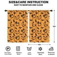 thumbnail image 2 of Blackout Kids Curtains,Pumpkin Bat Halloween Pattern Childrens Insulated Curtains Set Of 2,Bedroom Essentials,Toddler Room Decor 42x63in(106x160cm), 2 of 5