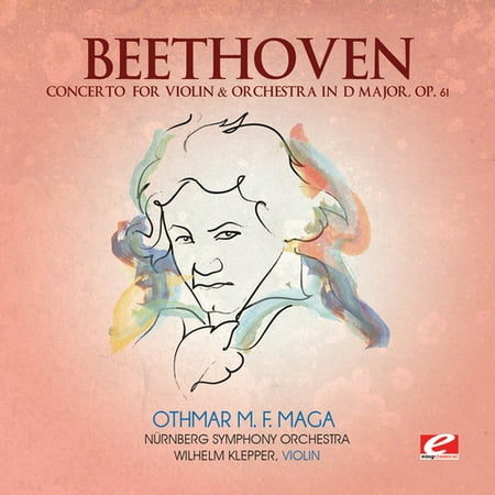 Concerto for Violin & Orchestra D Major (EP)