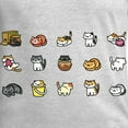 thumbnail image 3 of CafePress - Neko Atsume Jumper - Crew Neck Sweatshirt, 3 of 5