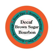 Decaf Brown Sugar Bourbon Gourmet Flavored Coffee, For Keurig K-cup Brewers