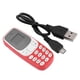 thumbnail image 1 of Mini Small GSM Dual SIM Card Mobile Phone Bluetooth Cellphone Red, 1 of 4