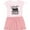 Pink With Stripes, variant on Inktastic Wyoming Yellowstone National Park Girls Toddler Dress