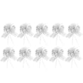 thumbnail image 1 of 10Pcs Arcos de tracción de hilo Banquete de boda Arcos de extracción Regalo Arcos decorativos de plata, 1 of 5