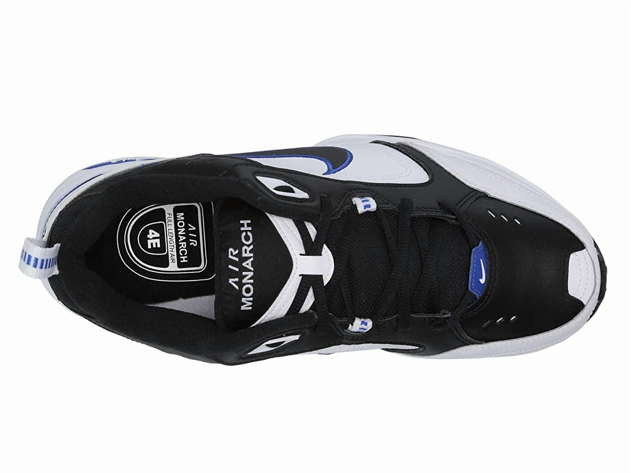Nike Air Monarch IV Training Shoes  No Box 415445-002 Mens 14 Nike Air Monarch IV White Black Blue Shoes Men main image 2