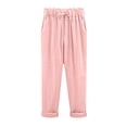 thumbnail image 3 of Summer New Pants Female Imitation And Linen Nine Loose Thin Pants Womens Casual Pants with Pockets Womens Pants Casual Small Womens plus Size Sweatpants Summer Pants Sweat Pants Female Casual Dress, 3 of 3