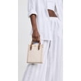 thumbnail image 3 of Tory Burch Women's Mini T Monogram Tote, Ivory, Off White, One Size, 3 of 5