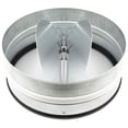 thumbnail image 2 of Neverest RKI 6" inch Professional Backdraft Damper Inline Spring Loaded, 2 of 7