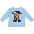 thumbnail image 3 of Inktastic Dog Pitbull Squad Boys or Girls Long Sleeve Toddler T-Shirt, 3 of 5