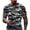 Gray #35, variant on Mens Camo Shirts Short Sleeve Crew Neck Athletic Tops Camouflage Big and Tall Musle Work Out Tees Lightweight Relaxed Fit T Shirts Light Brown 6XL