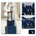 thumbnail image 4 of URSOFINE Women's Crossbody Bag Lightweight Ladies Travel Shoulder Messenger Bag with Adjustable Strap & Multiple Pockets Soft Across Bag Purse for Everyday Use (15+), 4 of 8