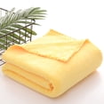 thumbnail image 1 of Xiao Hua Toalla de baño de lujo, toalla de algodón ultra suave, toalla muy absorbente, incluye 1 pieza de toalla de baño de 27,5 x 55 pulgadas, color amarillo., 1 of 5