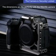 thumbnail image 6 of YANZUO R6 II Camera Cage Aluminum Video Camera Rig For Canon R62 R6 Camera, 6 of 9