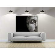 Statue of David Photography Canvas Art, 24 x 36 in.