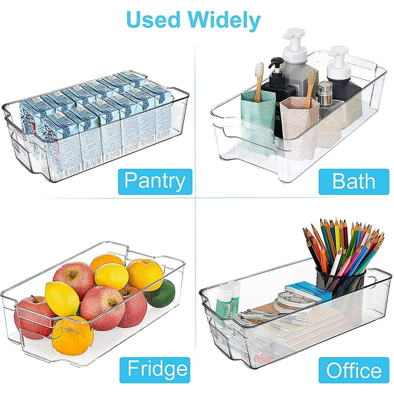 Handy Plastic Basket Fruit Vegetable Kitchen Pharmacy Tidy Storage