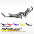 thumbnail image 1 of Front Fairing Winglet Front Fairing Wing Cover Replacement for YAMAHA R15 V3 2017-2021, 1 of 5