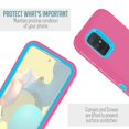 thumbnail image 3 of Value Pack ! for Samsung Galaxy A51 5G (NOT FIT A51 4G) Heavy Duty Built In Screen Protector Phone Case 360° Cover Clip Kickstand Holster Hybrid Shock Bumper, 3 of 4