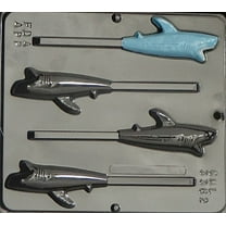 3362 Shark Lollipop Chocolate Candy Mold