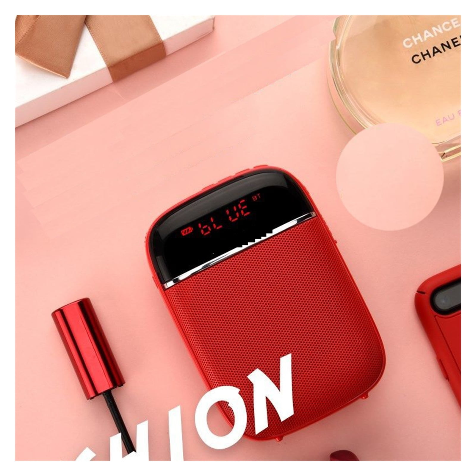 10W Wired/UHF Wireless Mini Fashion Microphone Guide Headset Teaching Lecture Dedicated Portable Amplifier ,Powerful Voice Amplifier