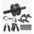 thumbnail image 1 of Xtellar Kit Rodillo Rueda Abdominal Barras Push-up Cuerda Ejercitado, 1 of 1