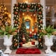 thumbnail image 3 of Decoraciones de Navidad Cubierta de Puerta de Navidad de 35 X 72 Pulgadas Cortina de Puerta de Navidad Decoración de Puerta Y Pared Del Día de Navidad Decoración de Fiesta de Vacaciones Decoraciones D, 3 of 6