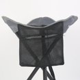 thumbnail image 3 of Tabouret de Camping Pliant Portable Pêche Randonnée Voyage Chaise d'Extérieur Lgre Charge 100kg Noir, 3 of 5
