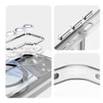 thumbnail image 6 of Case for Samsung Galaxy S23 Plus Case Ring Holder Kickstand Built-in Camera Lens Protector Anti-Scratch Shockproof Dustproof Protection Rugged Phone Case Cover for Samsung Galaxy S23 Plus, White, 6 of 10